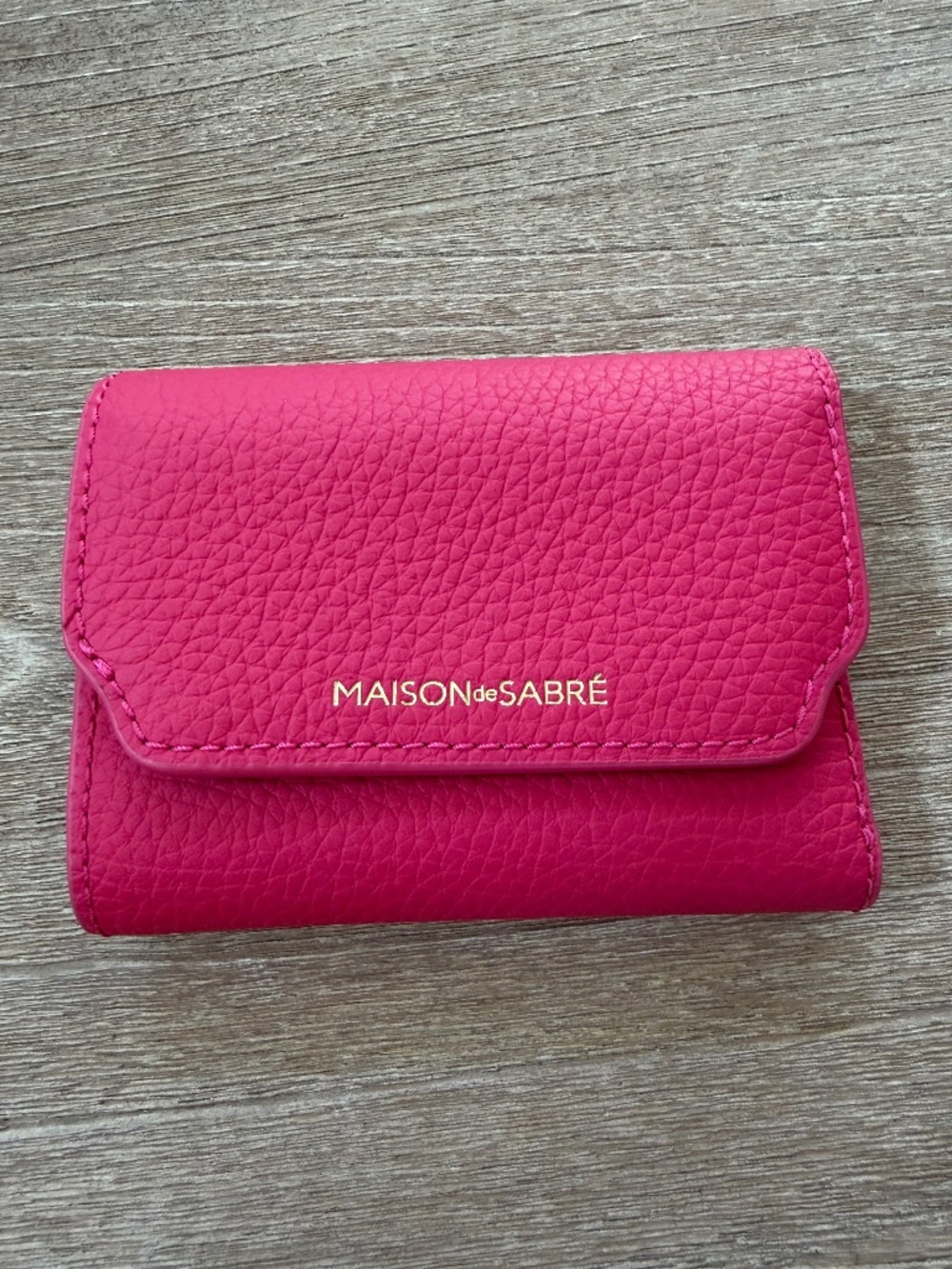 Maison de Sabre Trifold Wallet Fuchsia Lavender